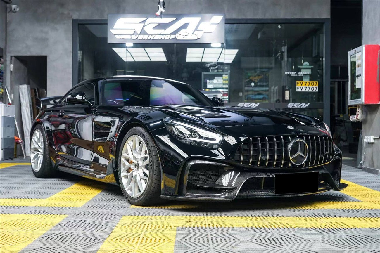 2017 - 2021 Mercedes Benz AMG GTR ONLY IMP Carbon Fiber Side Skirts